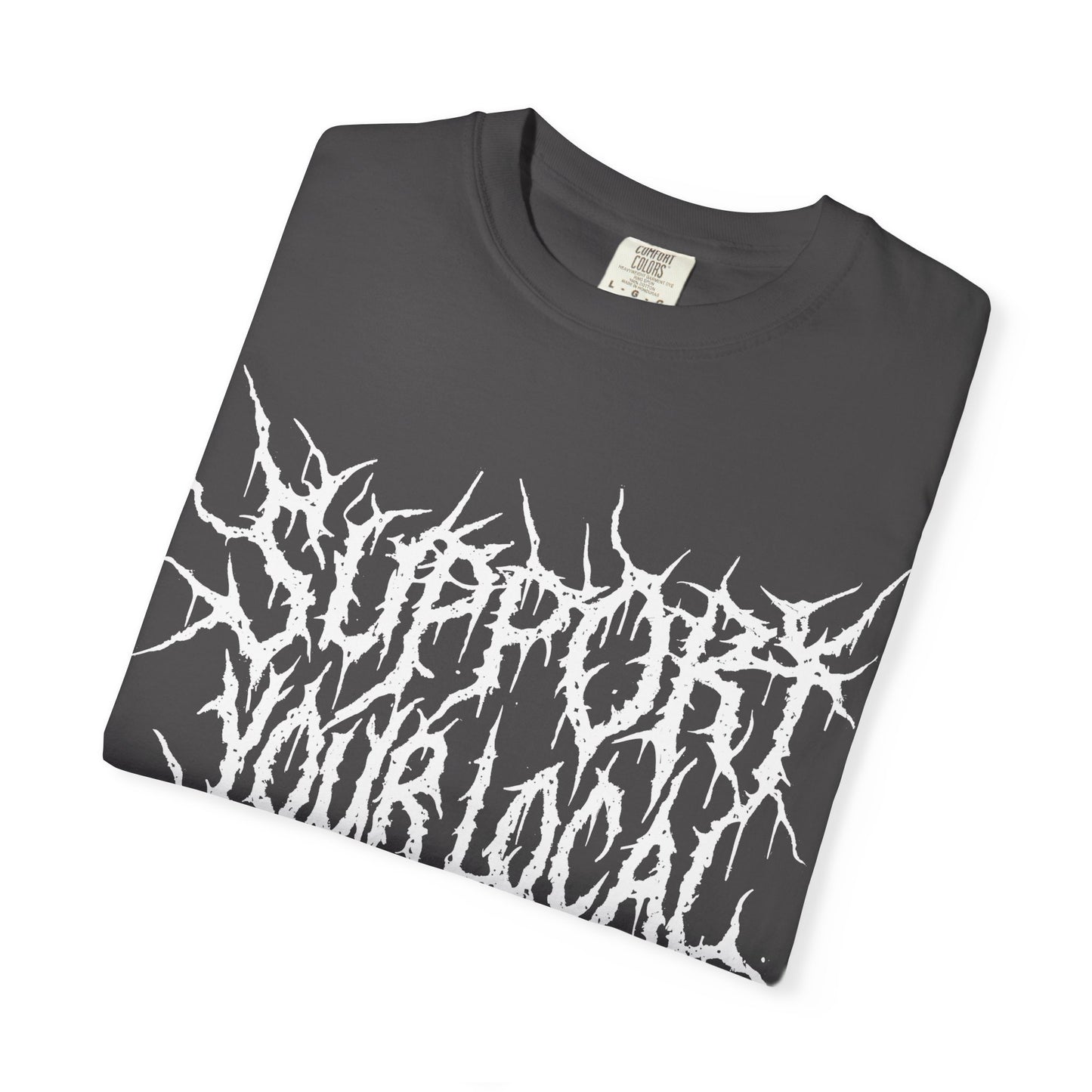 Support Your Local Library Death Metal - Charity Shirt